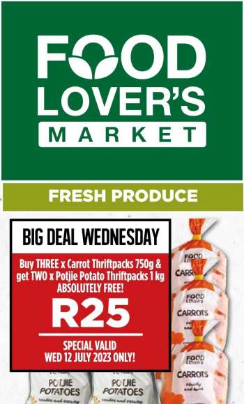 Food Lover's Market catalogue  - 12/07/2023 - 12/07/2023.