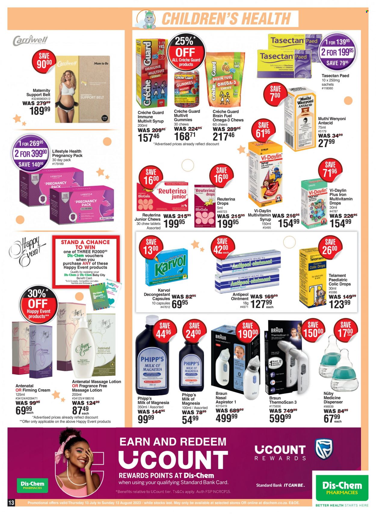 Dis-Chem specials - 13/07/2023 - 13/08/2023. Page 13