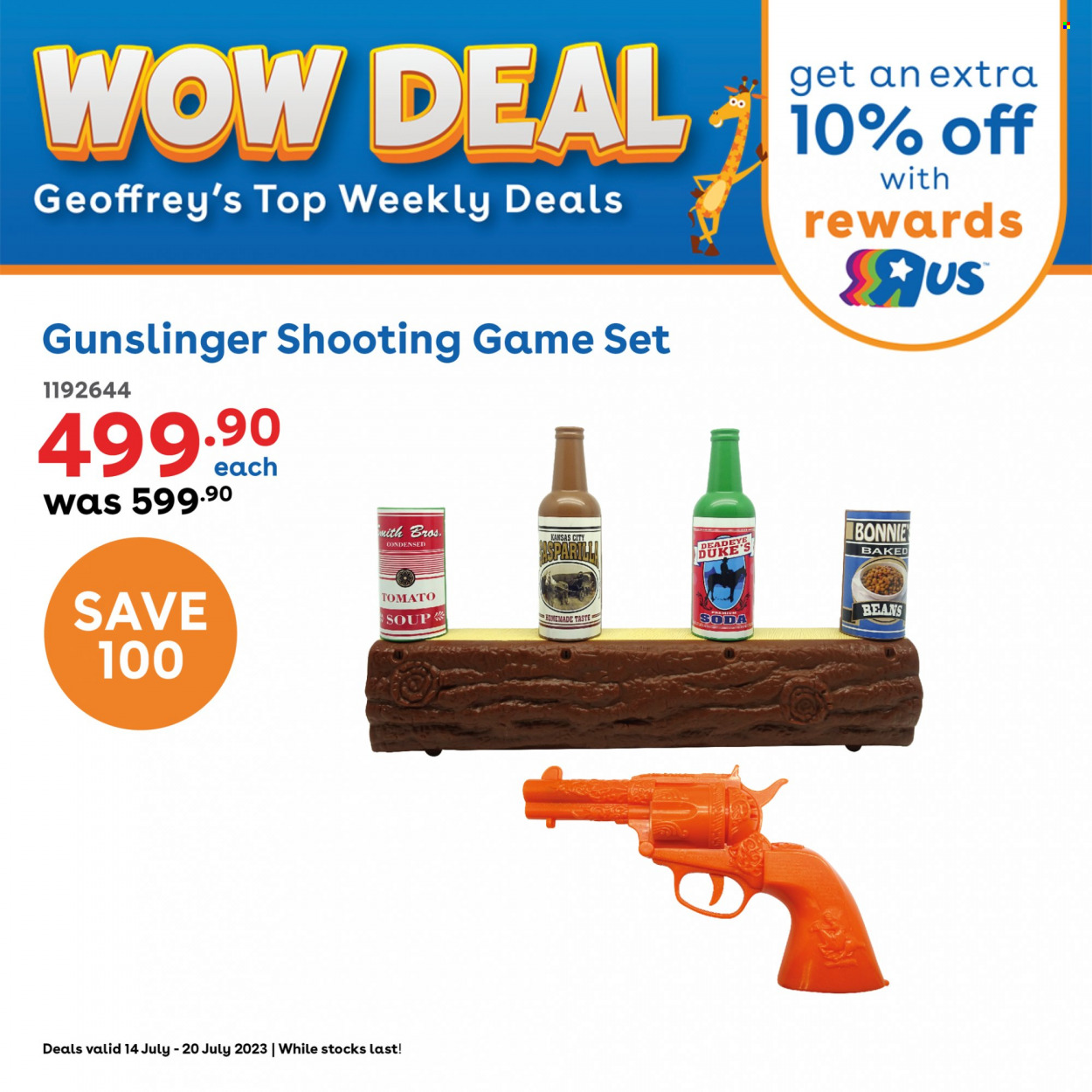 Toys R Us specials - 14/07/2023 - 20/07/2023. Page 1