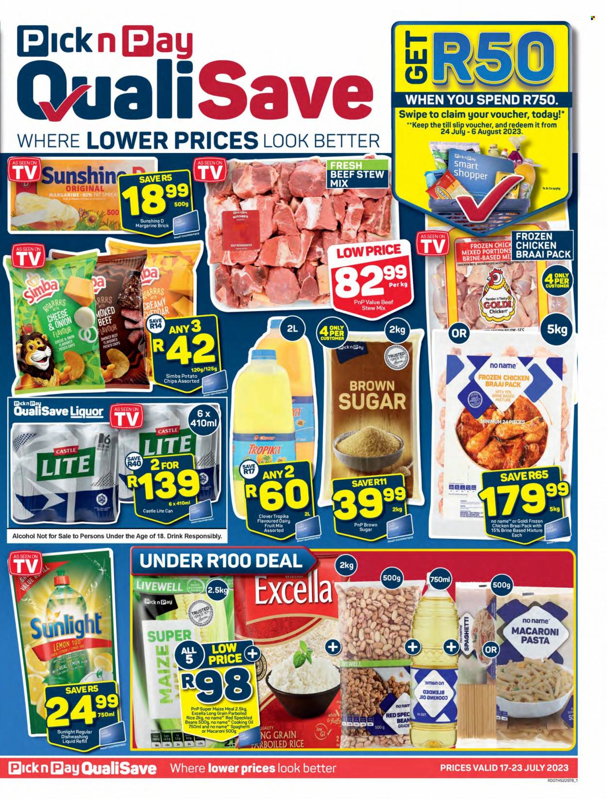Pick n Pay QualiSave specials - 17/07/2023 - 23/07/2023. Page 1