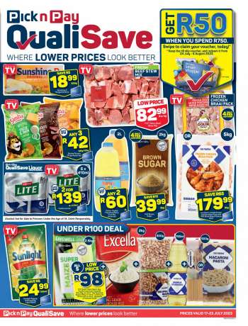 Pick n Pay QualiSave catalogue  - 17/07/2023 - 23/07/2023.