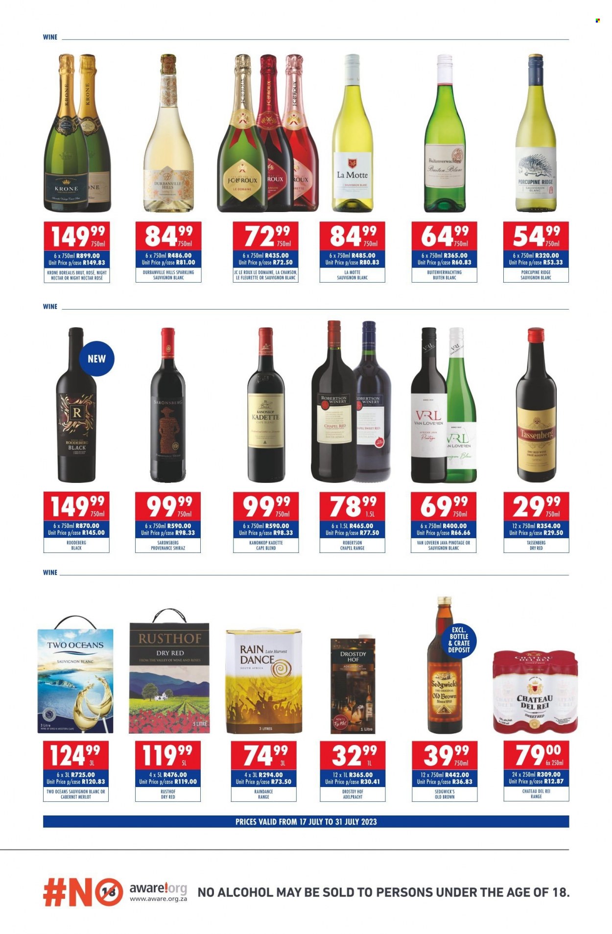 Ultra Liquors specials - 17/07/2023 - 31/07/2023. Page 3