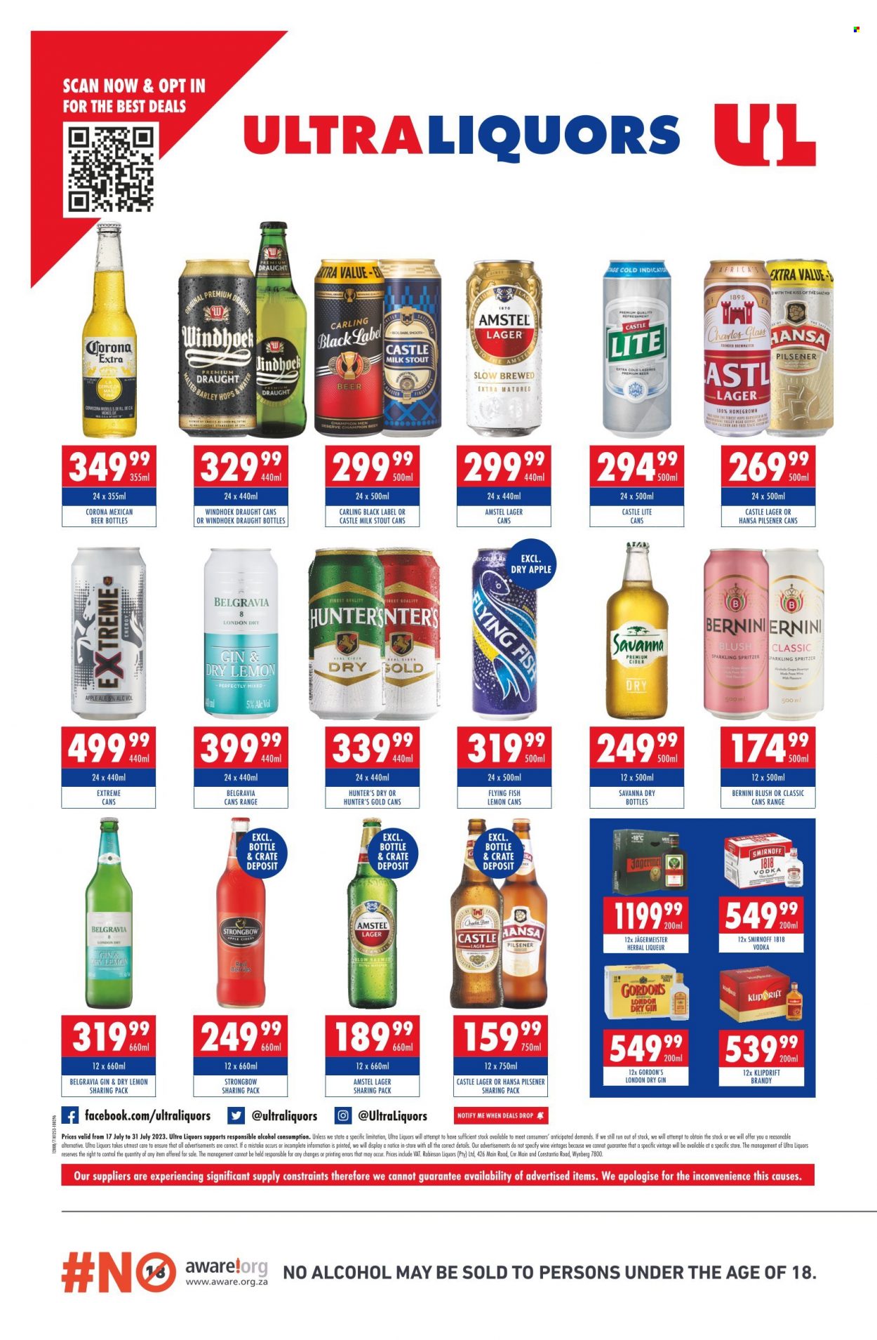 Ultra Liquors specials - 17/07/2023 - 31/07/2023. Page 4