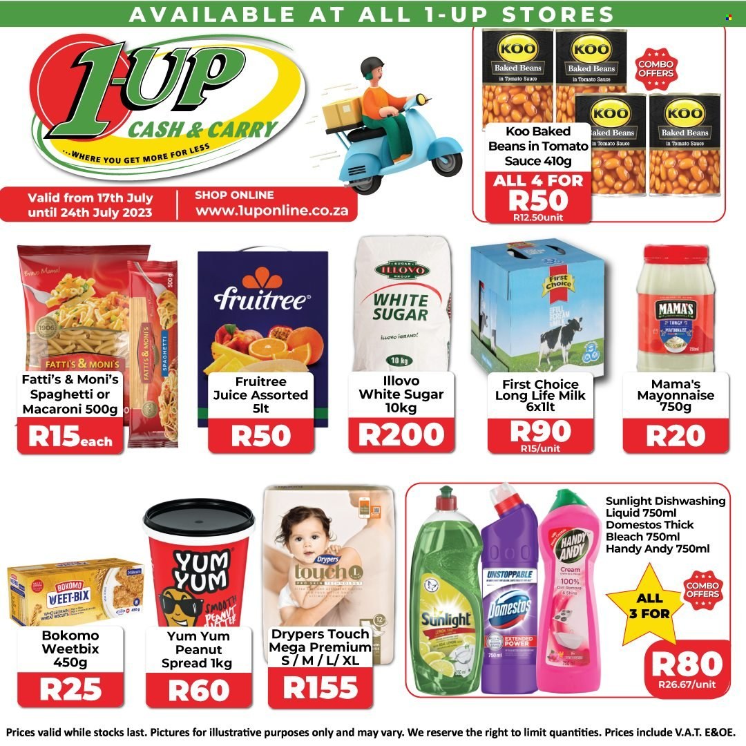 1UP Cash & Carry specials - 17/07/2023 - 24/07/2023. Page 1