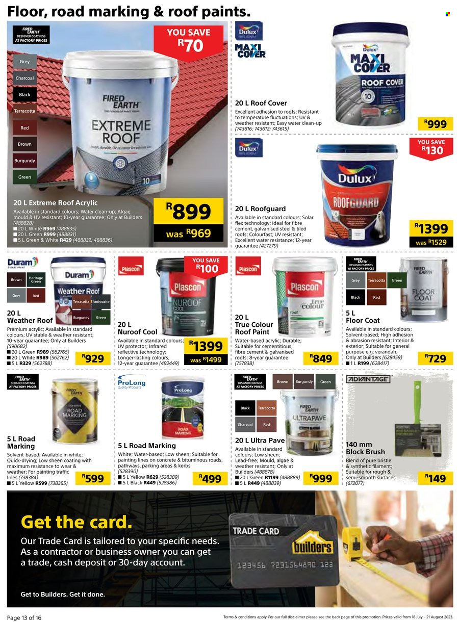 Builders specials - 18/07/2023 - 21/08/2023. Page 12