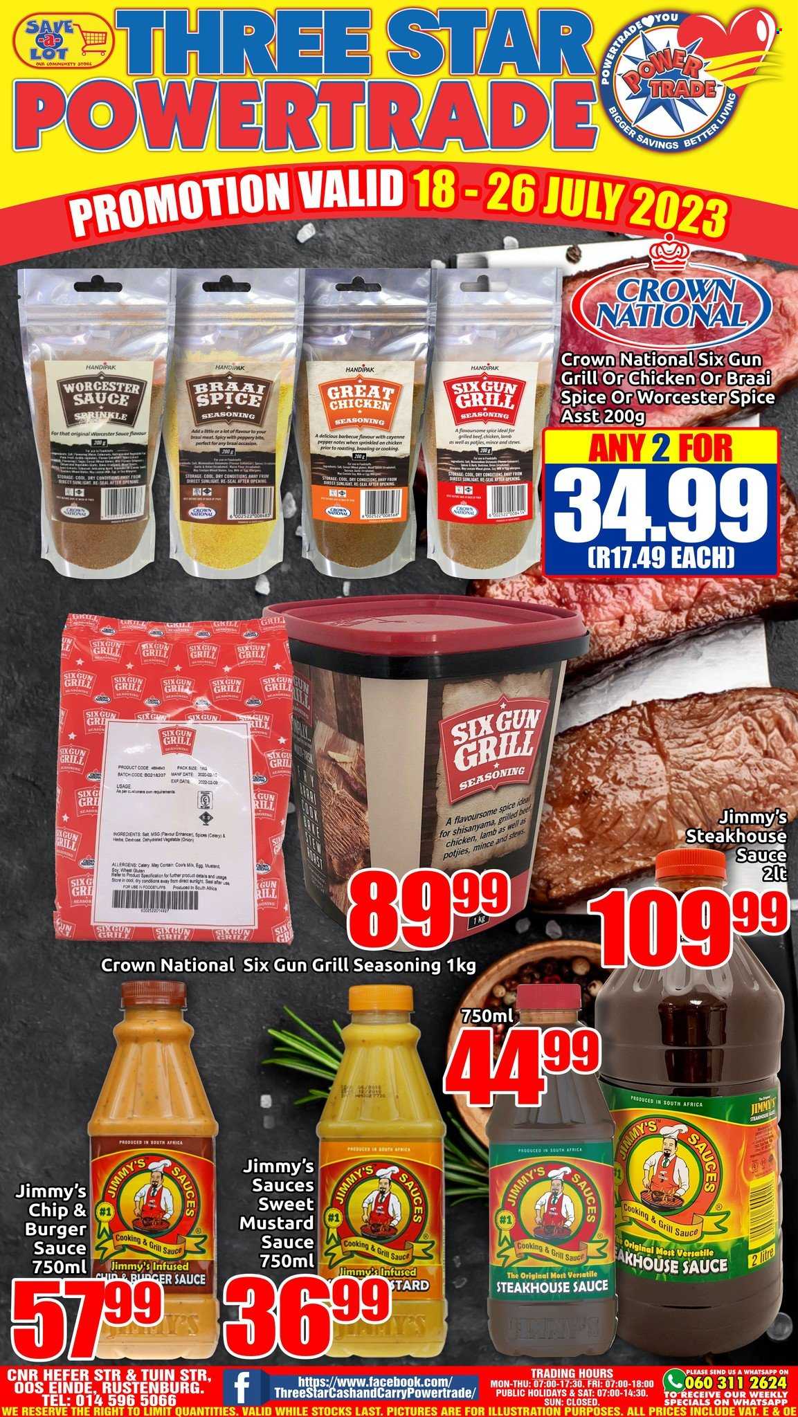 Three Star Cash and Carry specials - 18/07/2023 - 26/07/2023. Page 1