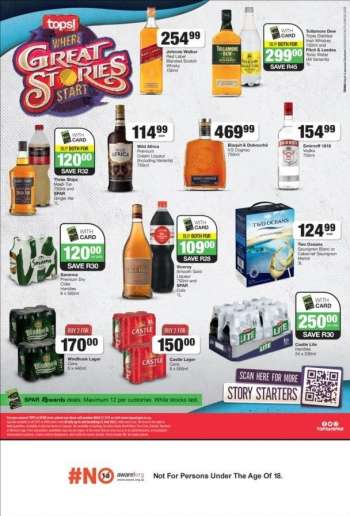TOPS at SPAR catalogue  - 20/07/2023 - 23/07/2023.