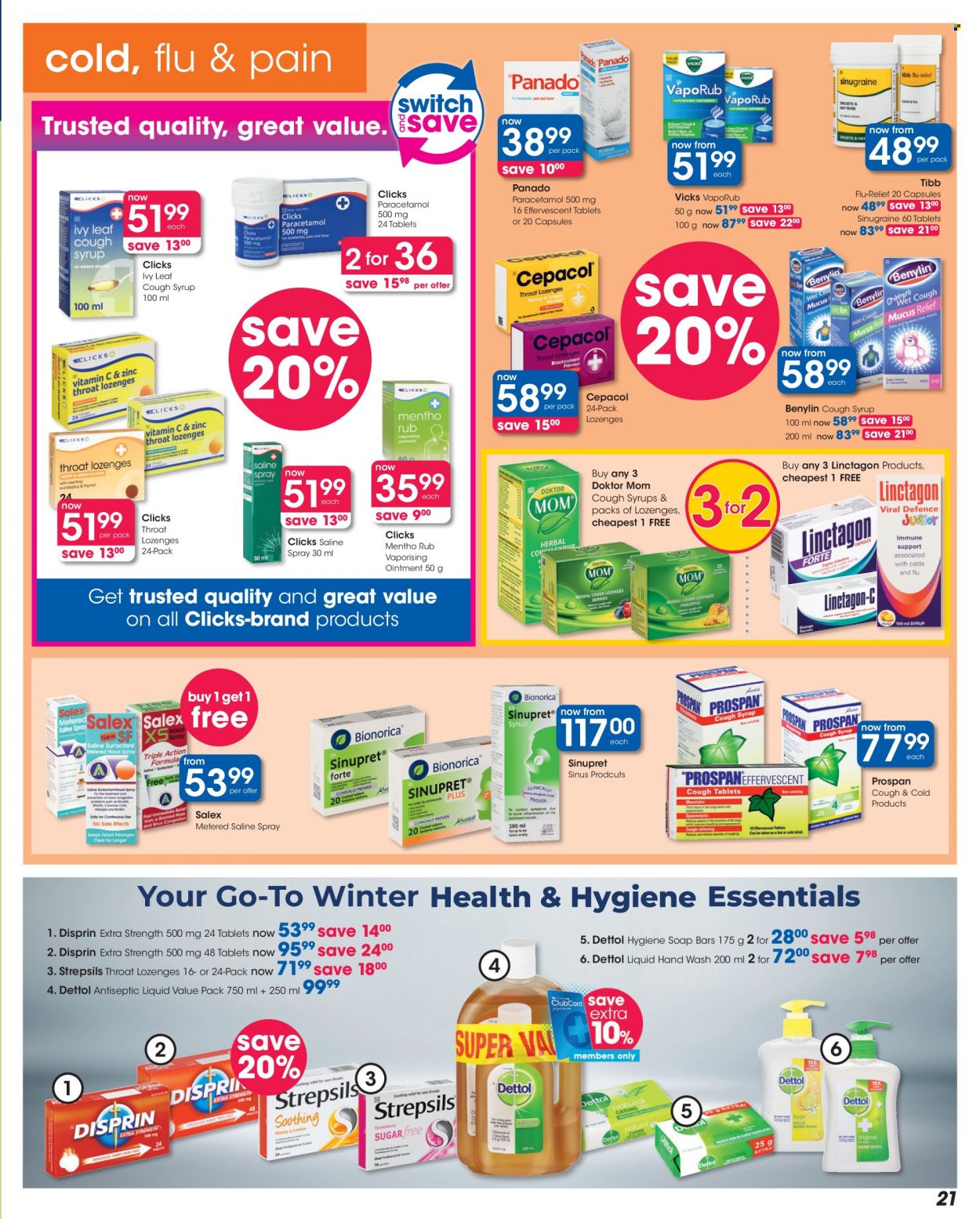Clicks specials - 20/07/2023 - 09/08/2023. Page 21
