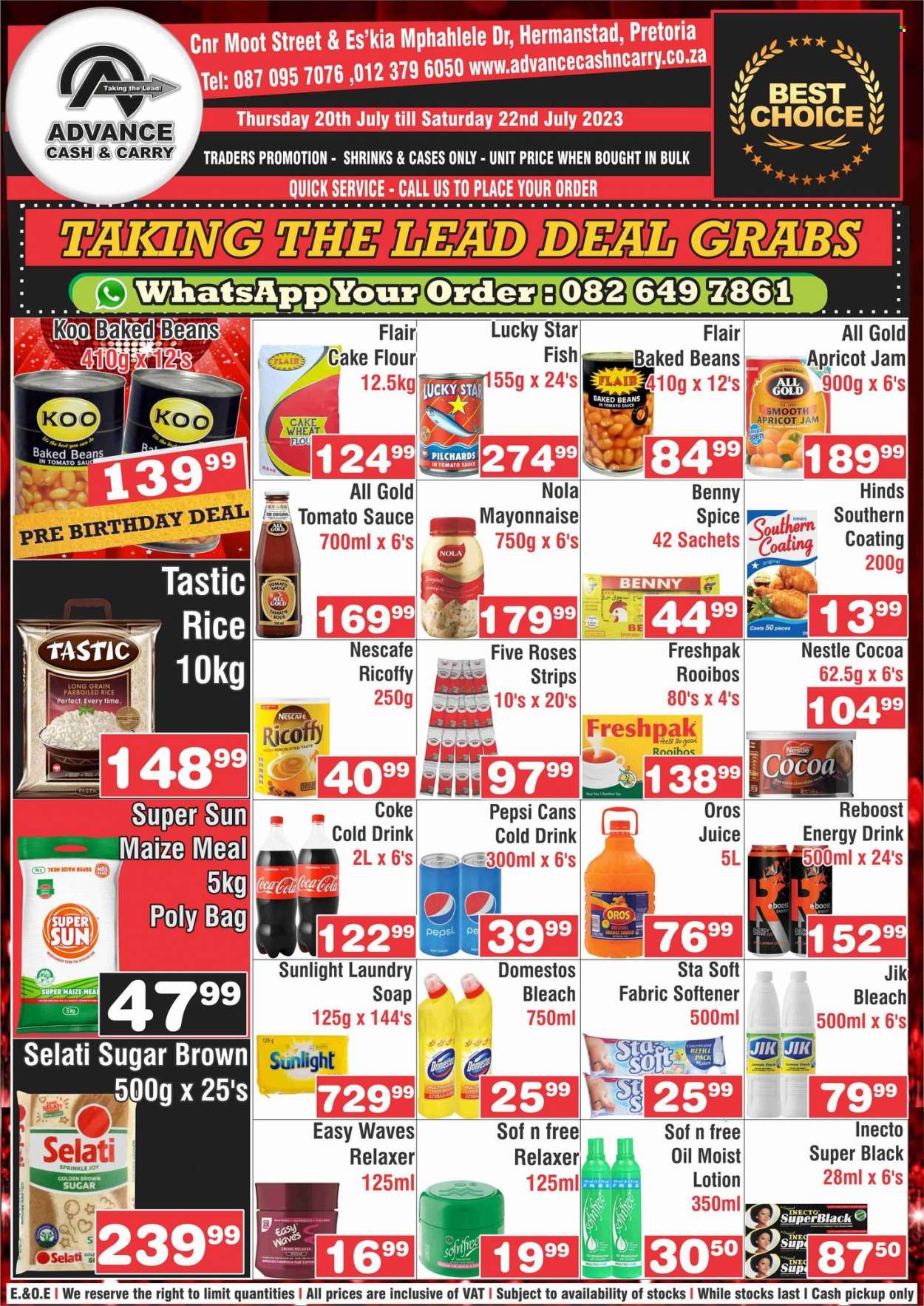 Advance Cash & Carry specials - 20/07/2023 - 22/07/2023. Page 1