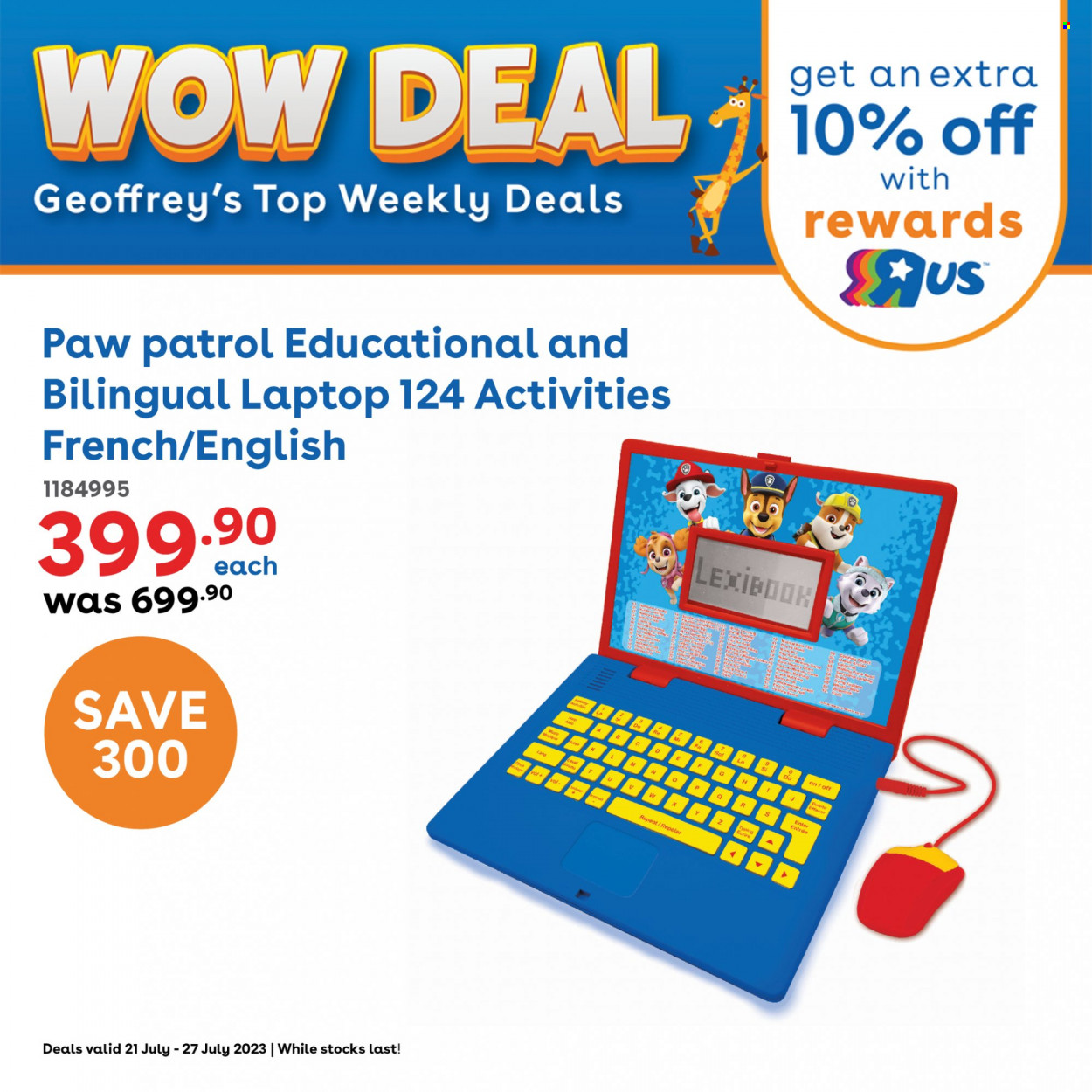Toys R Us specials - 21/07/2023 - 27/07/2023. Page 5