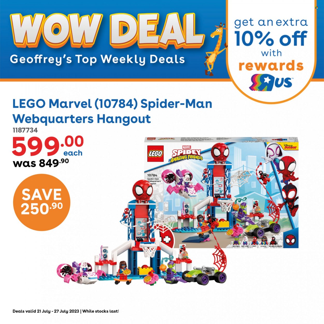 Toys R Us specials - 21/07/2023 - 27/07/2023. Page 7