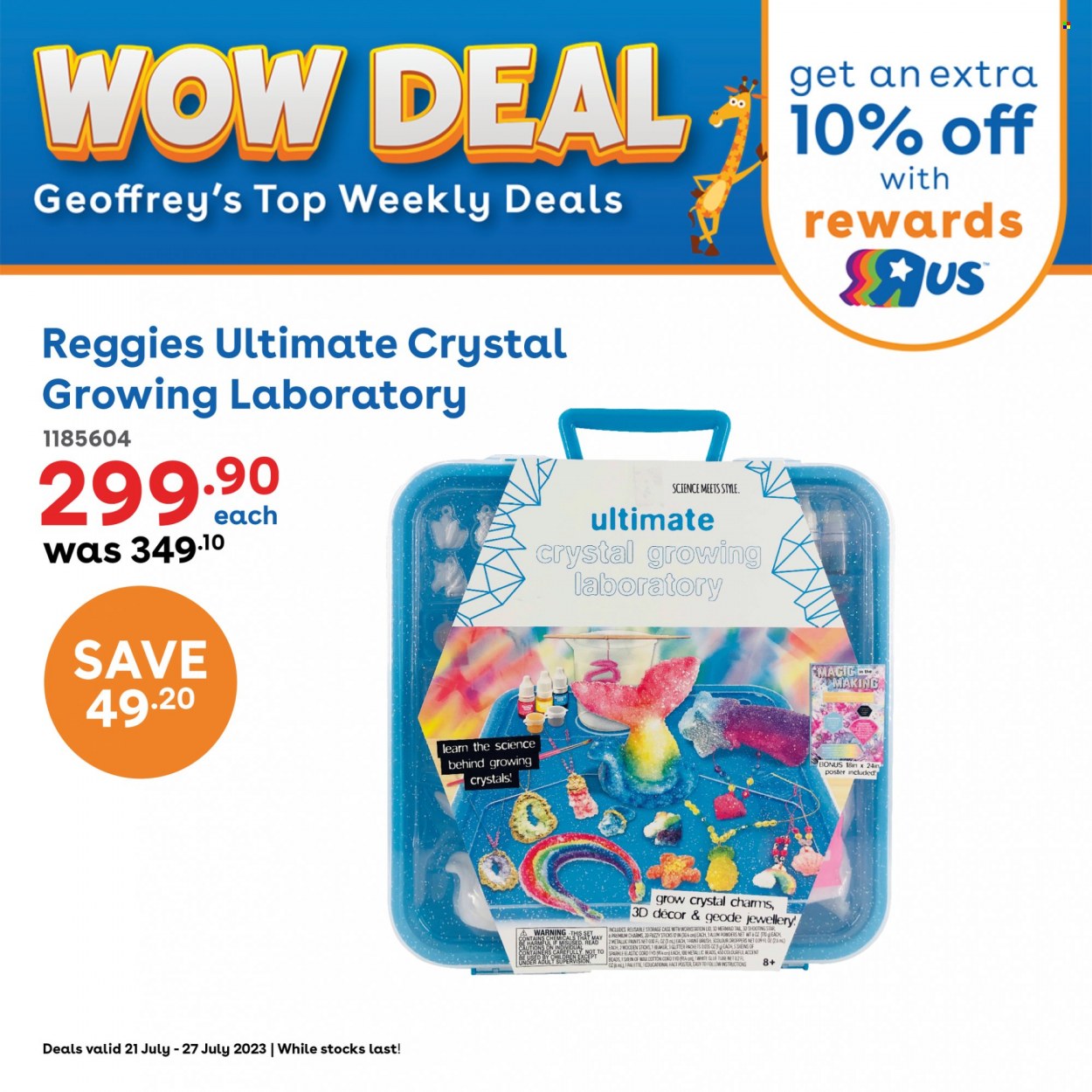 Toys R Us specials - 21/07/2023 - 27/07/2023. Page 9