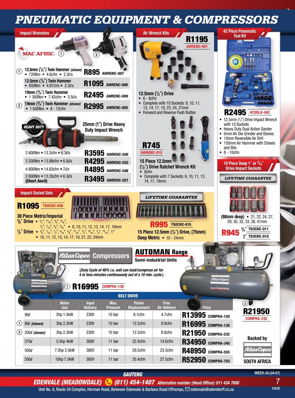 Adendorff Machinery Mart specials. Page 9