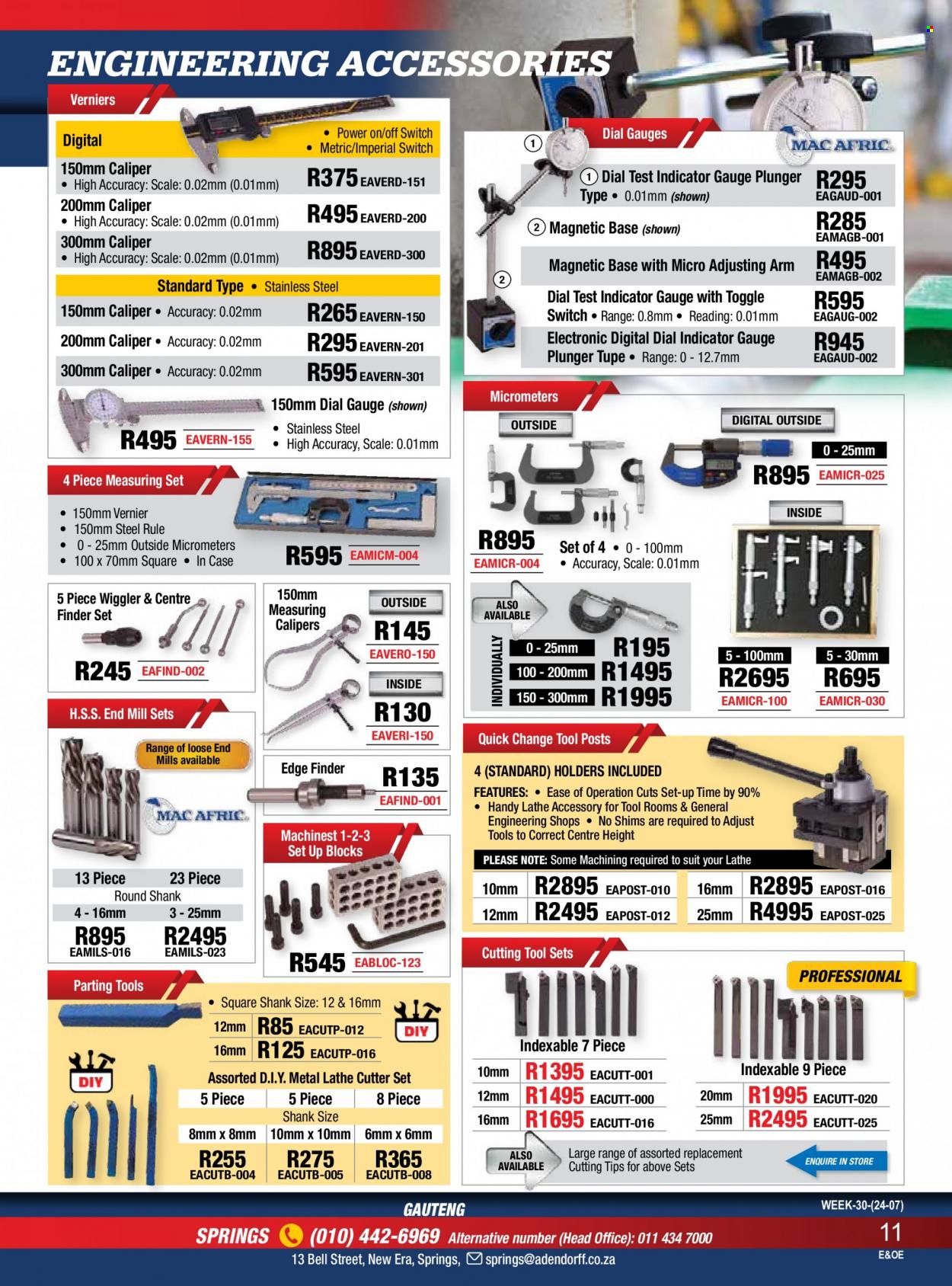Adendorff Machinery Mart specials. Page 13