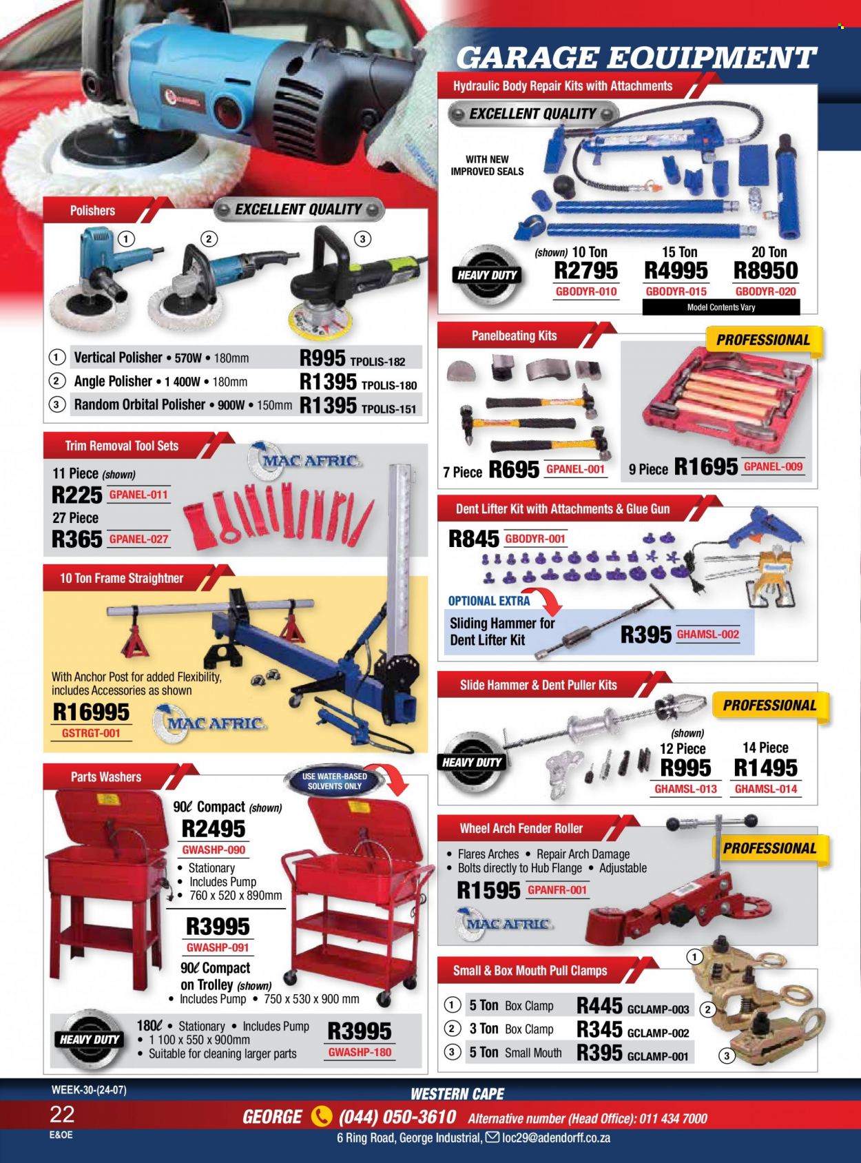 Adendorff Machinery Mart specials. Page 24