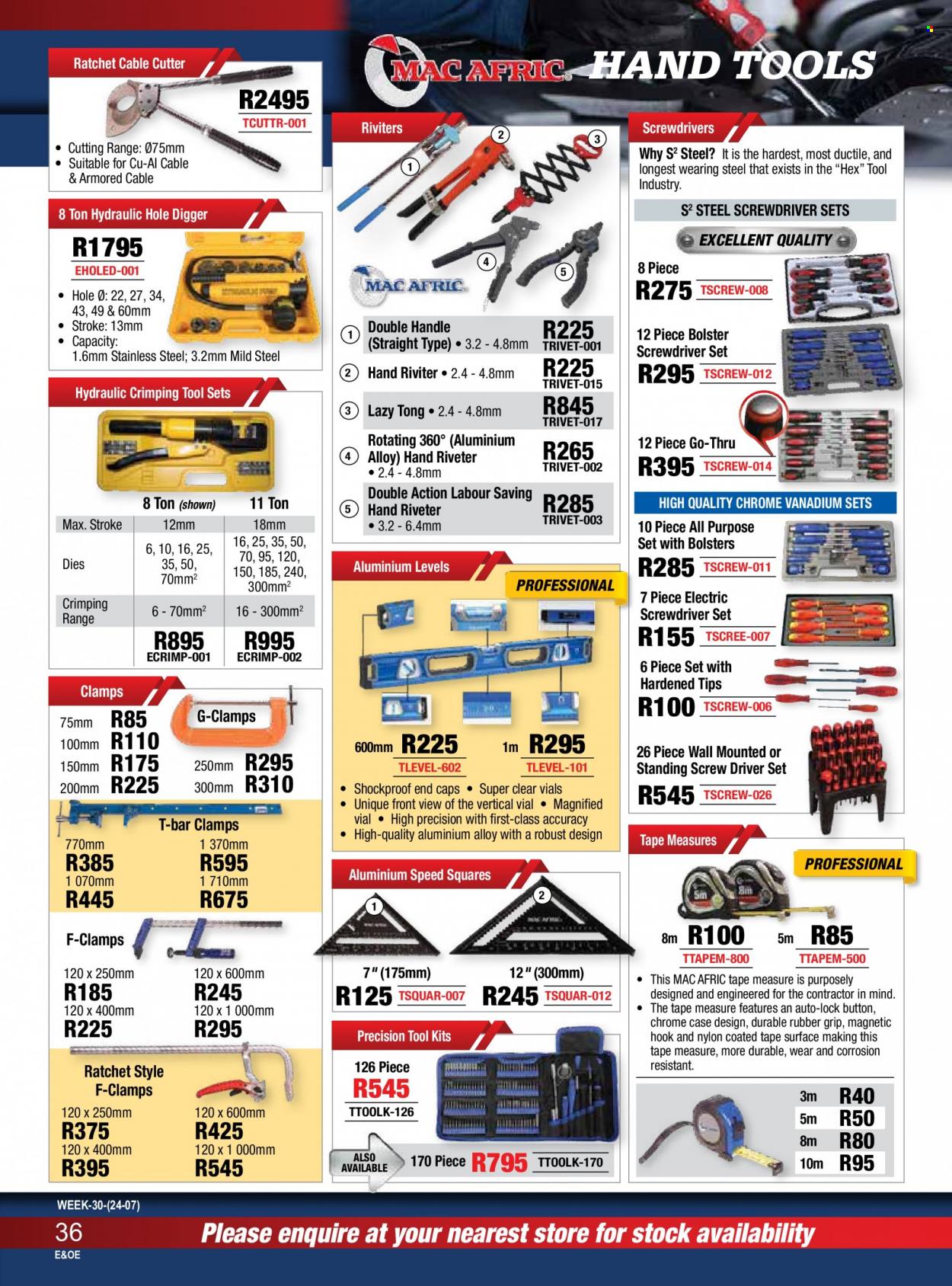 Adendorff Machinery Mart specials. Page 38