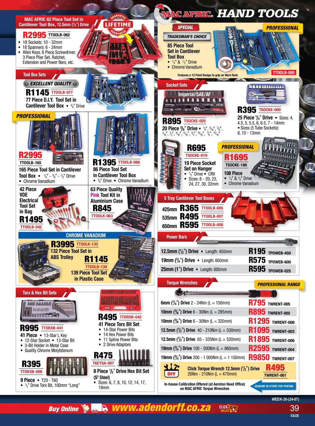 Adendorff Machinery Mart specials. Page 41
