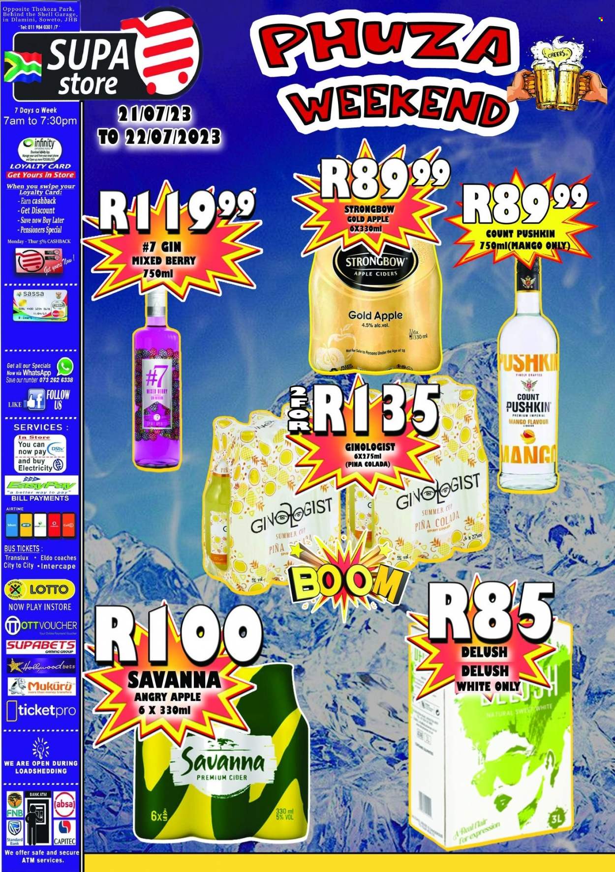 Supa Store specials - 21/07/2023 - 22/07/2023. Page 1