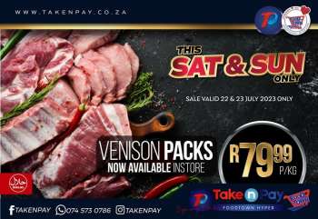 Take n Pay catalogue  - 22/07/2023 - 23/07/2023.