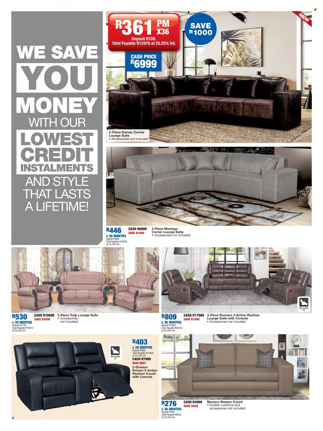OK Furniture specials - 24/07/2023 - 06/08/2023. Page 2