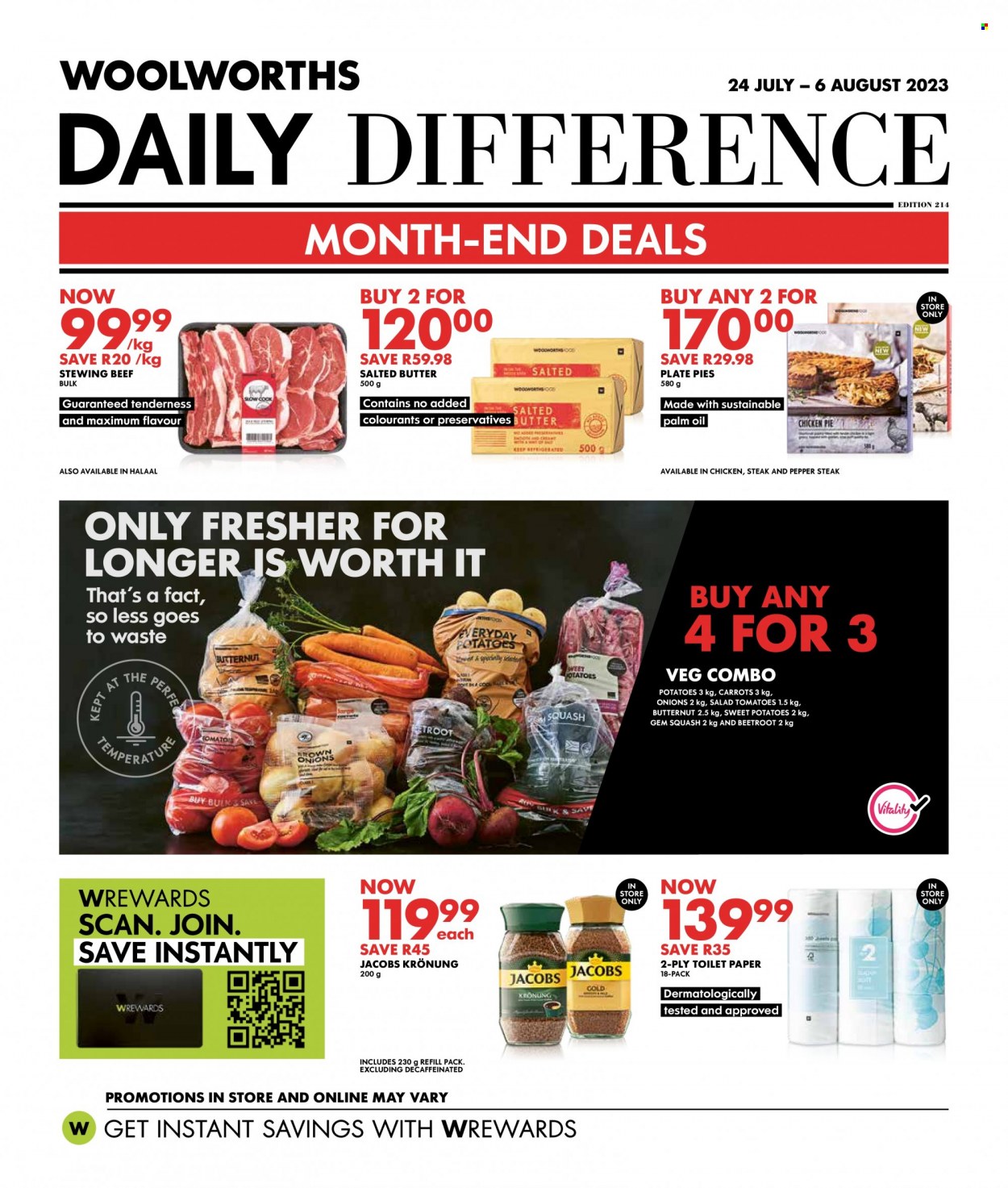 Woolworths specials - 24/07/2023 - 06/08/2023. Page 1