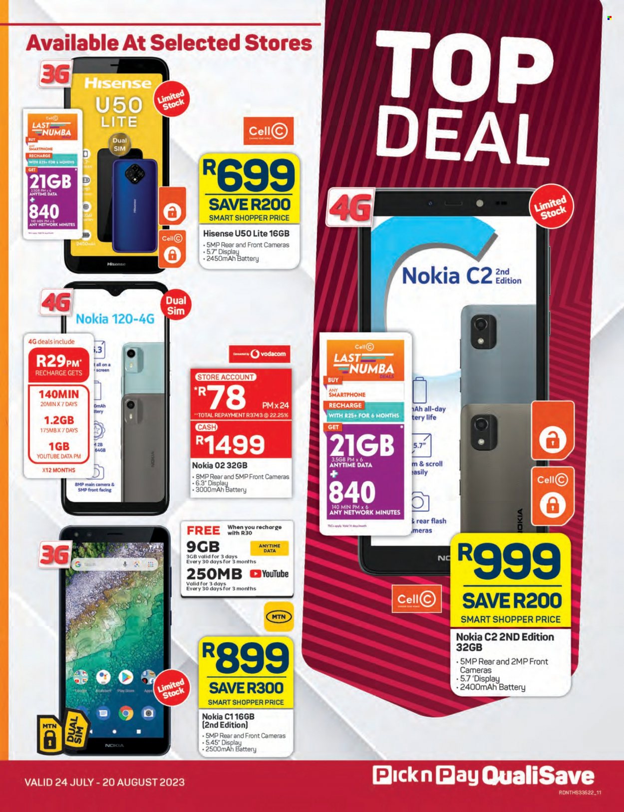 Pick n Pay specials - 24/07/2023 - 20/08/2023. Page 11