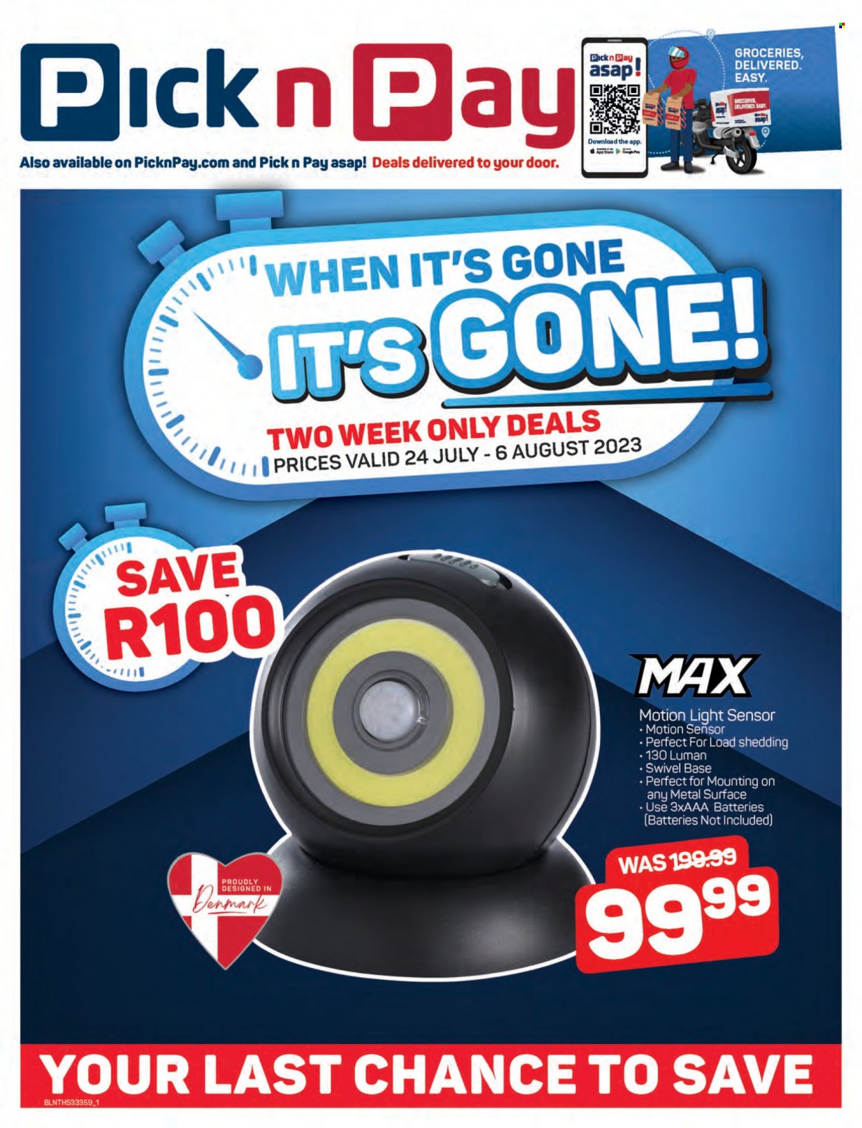 Pick n Pay Hypermarket specials - 24/07/2023 - 06/08/2023. Page 1