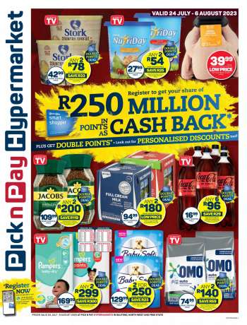 Pick n Pay catalogue  - 24/07/2023 - 06/08/2023.