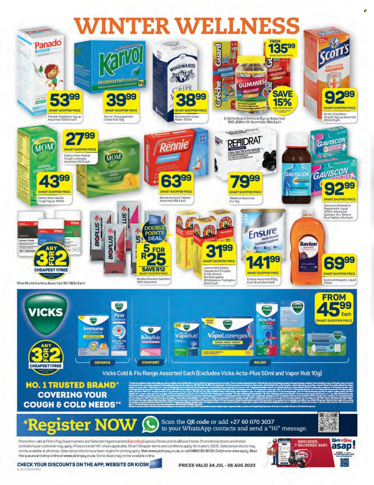 Pick n Pay Hypermarket specials - 24/07/2023 - 06/08/2023. Page 8