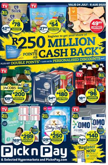 Pick n Pay catalogue  - 24/07/2023 - 06/08/2023.