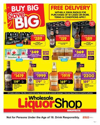 Shoprite catalogue  - 24/07/2023 - 09/08/2023.