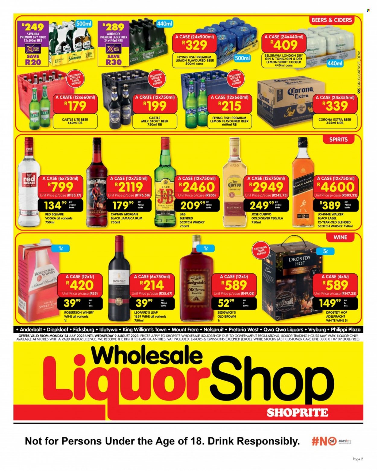 Shoprite specials - 24/07/2023 - 09/08/2023. Page 2