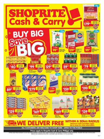 Shoprite catalogue  - 24/07/2023 - 06/08/2023.