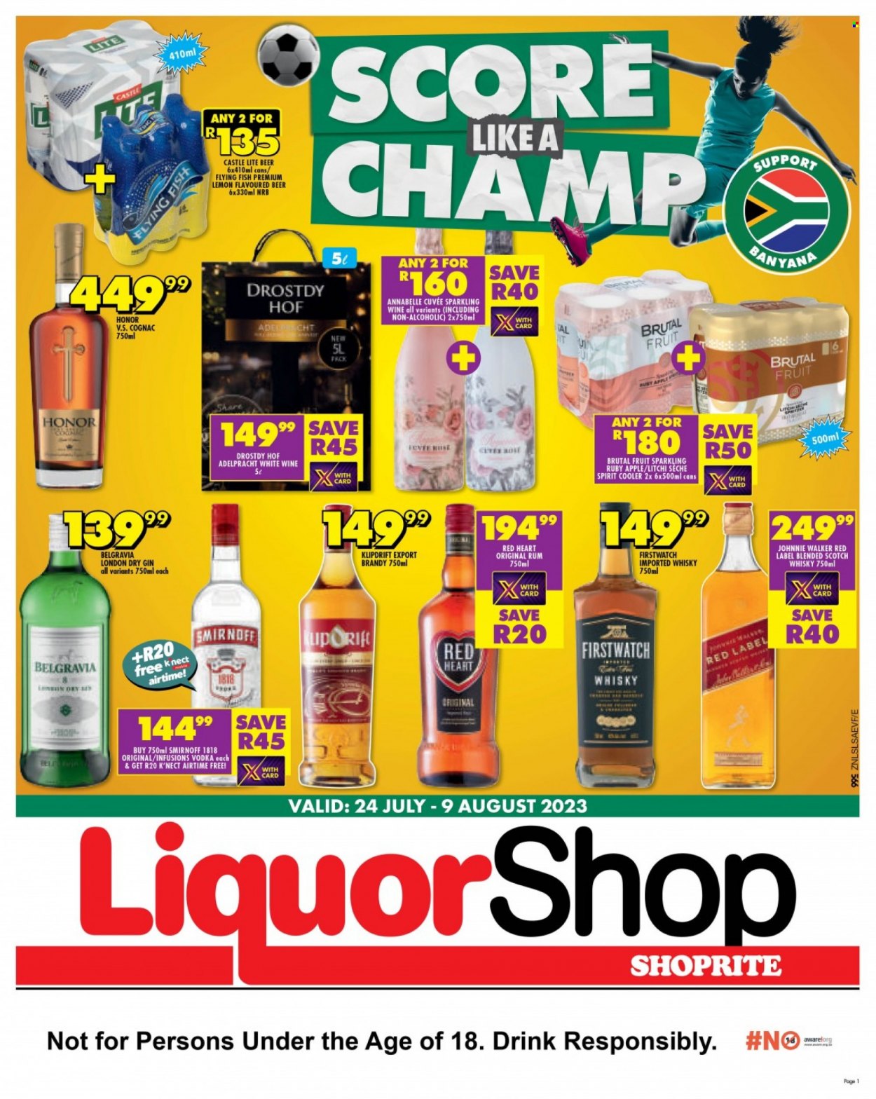 Shoprite specials - 24/07/2023 - 09/08/2023. Page 1
