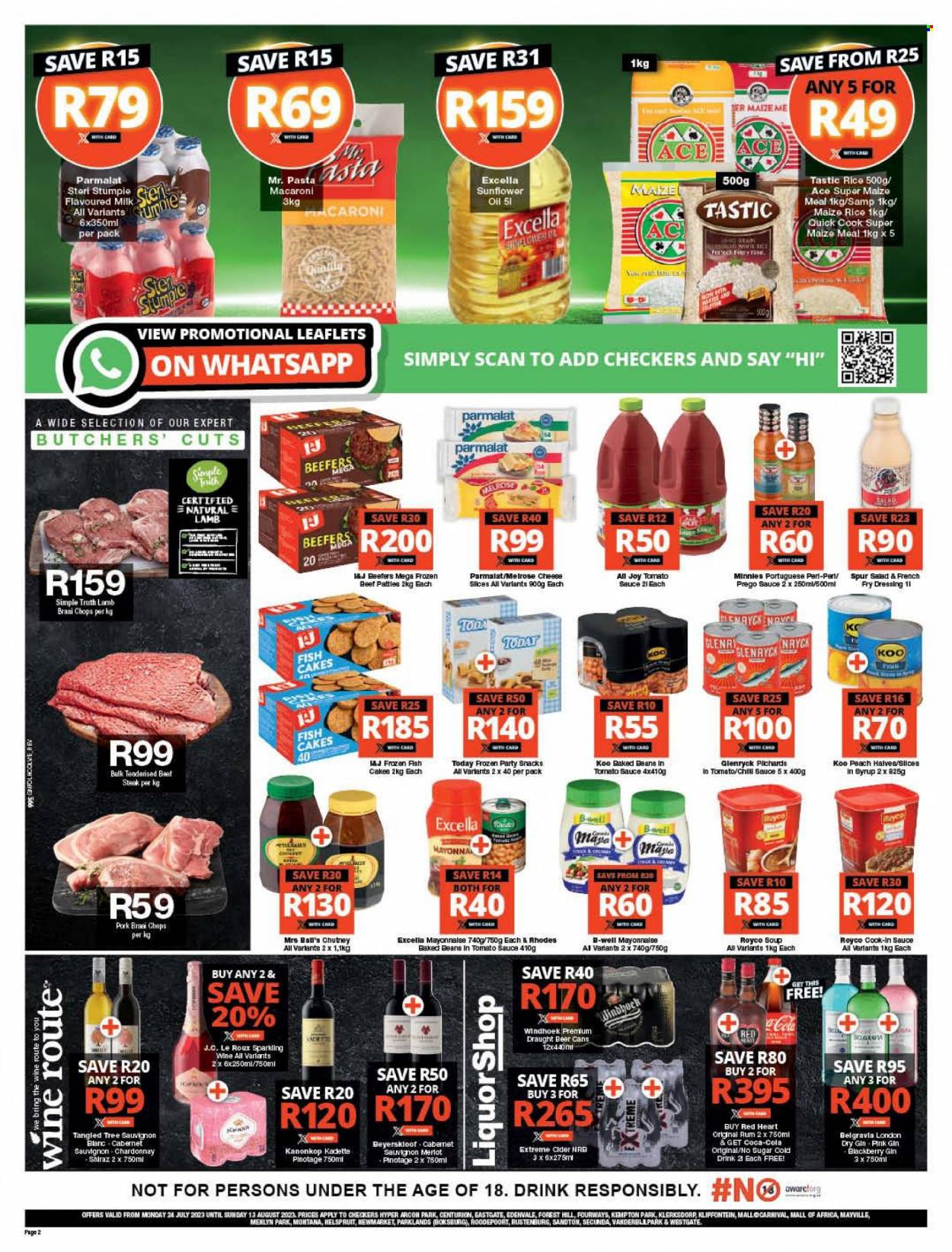 Checkers specials - 24/07/2023 - 13/08/2023. Page 2
