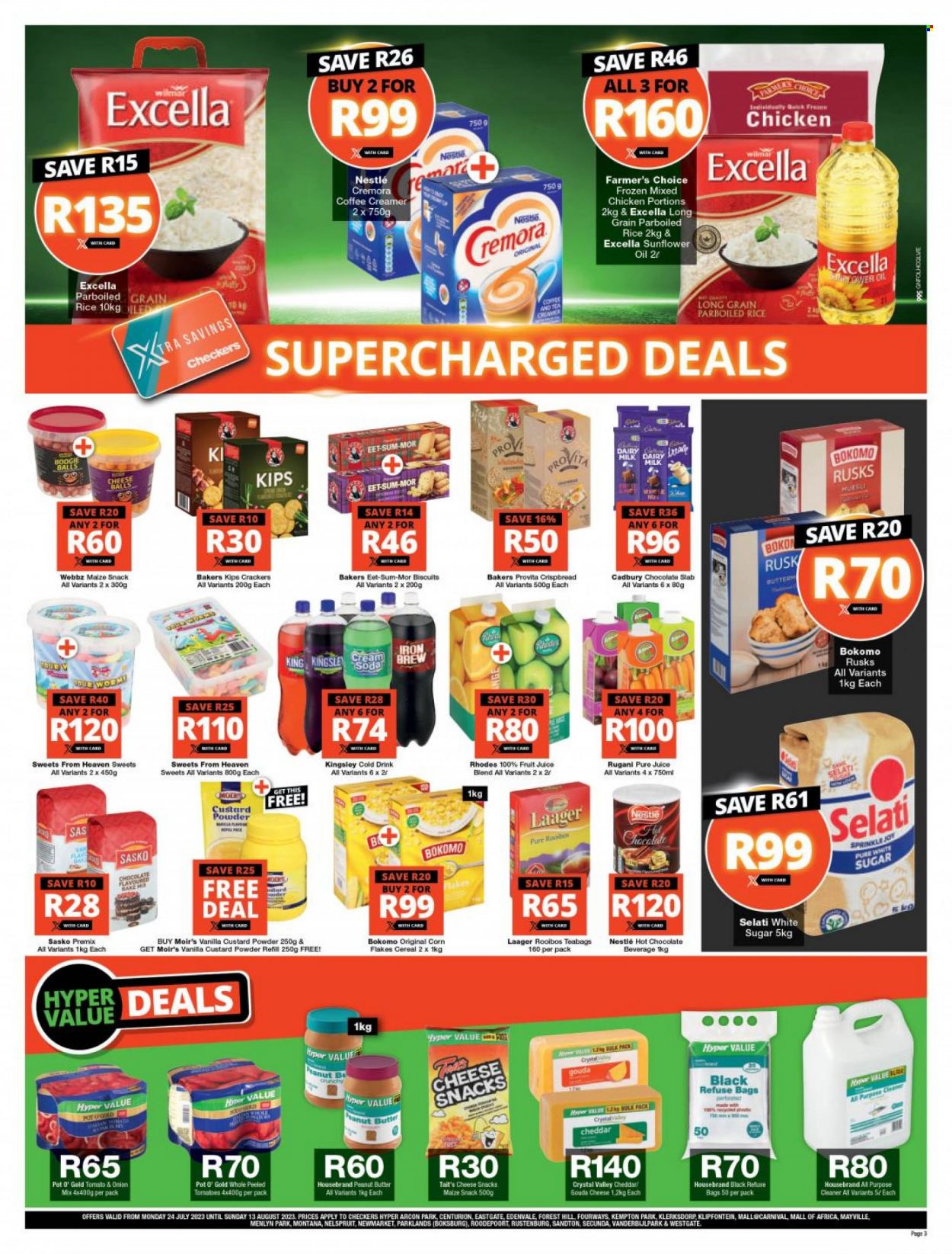 Checkers specials - 24/07/2023 - 13/08/2023. Page 3