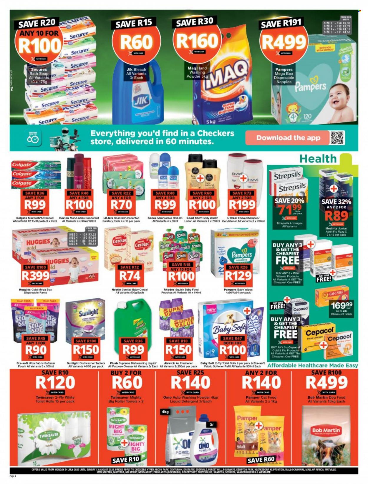 Checkers specials - 24/07/2023 - 13/08/2023. Page 4