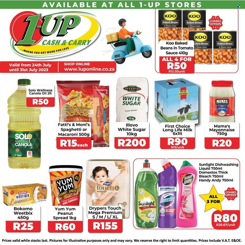 1UP Cash & Carry specials - 24/07/2023 - 31/07/2023. Page 1