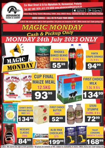 Advance Cash & Carry catalogue  - 24/07/2023 - 24/07/2023.