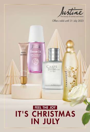 Justine catalogue  - 25/07/2023 - 31/07/2023.