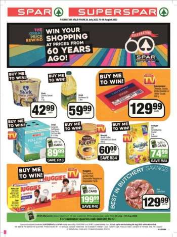 SPAR catalogue  - 25/07/2023 - 06/08/2023.