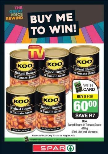 SPAR catalogue  - 25/07/2023 - 06/08/2023.