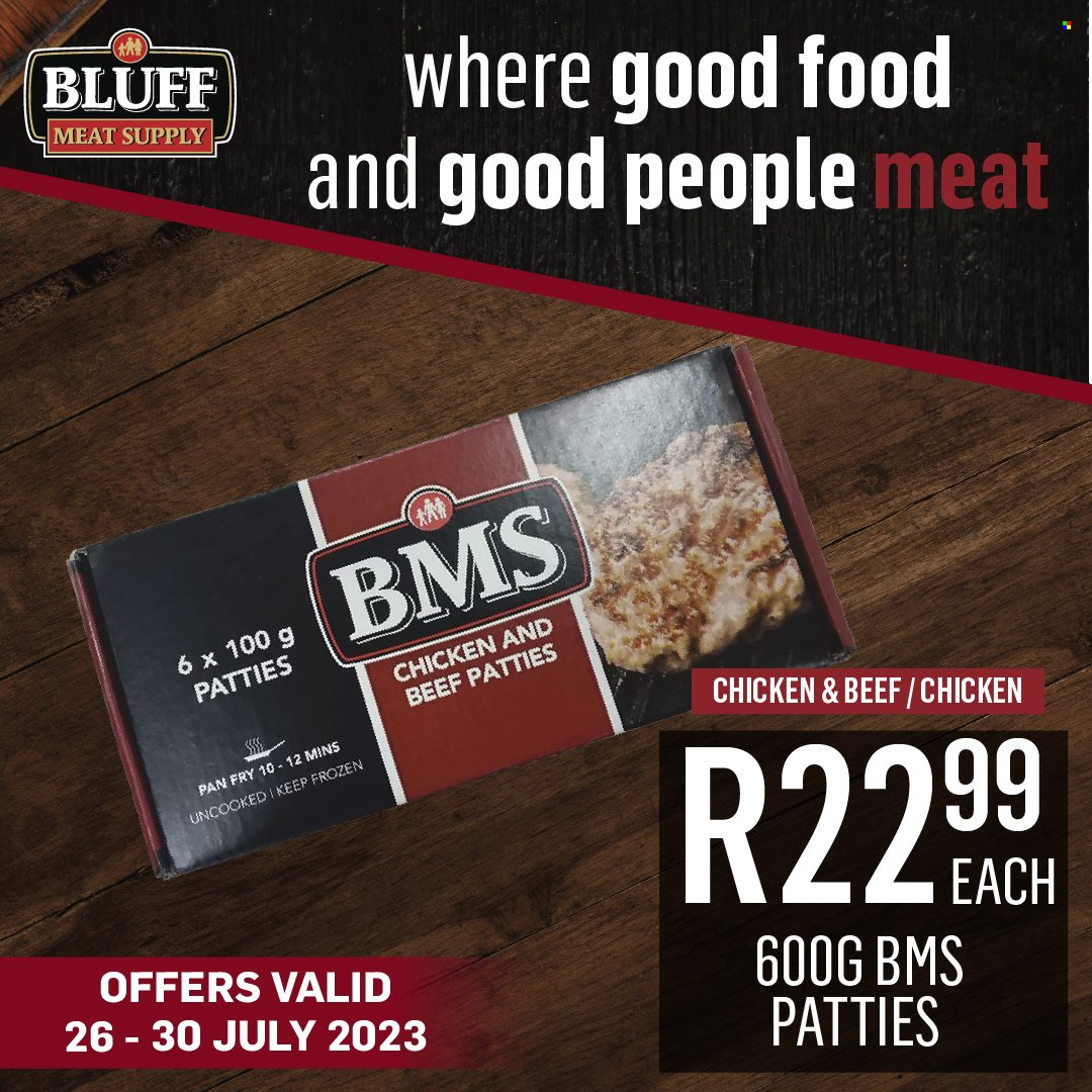 Bluff Meat Supply specials - 26/07/2023 - 30/07/2023. Page 8