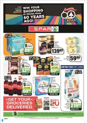 SPAR catalogue  - 25/07/2023 - 06/08/2023.