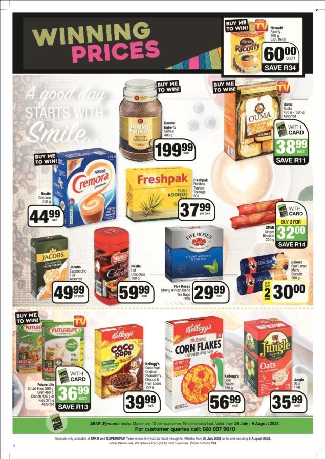SPAR specials - 25/07/2023 - 06/08/2023. Page 2