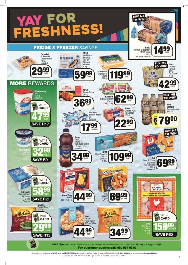 SPAR specials - 25/07/2023 - 06/08/2023. Page 5