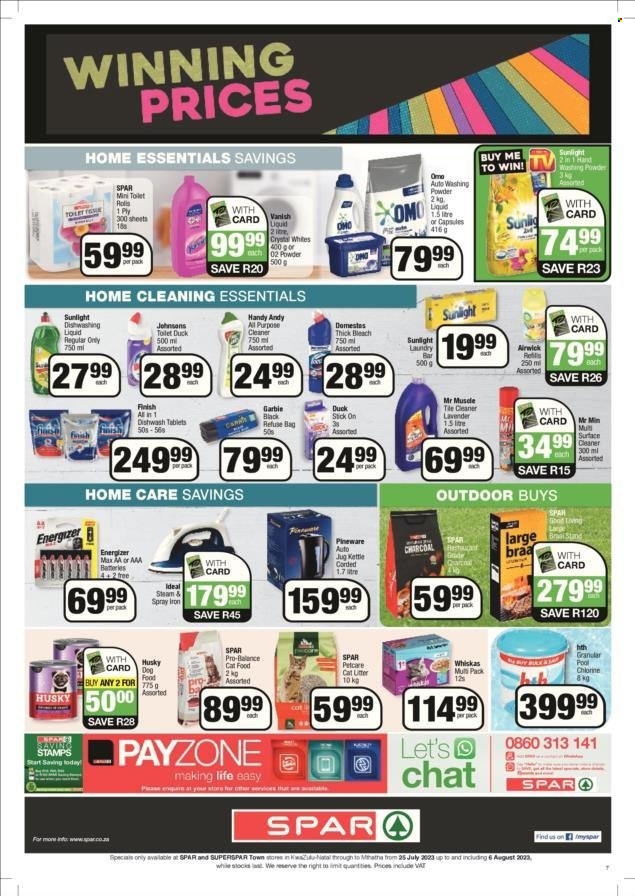 SPAR specials - 25/07/2023 - 06/08/2023. Page 7