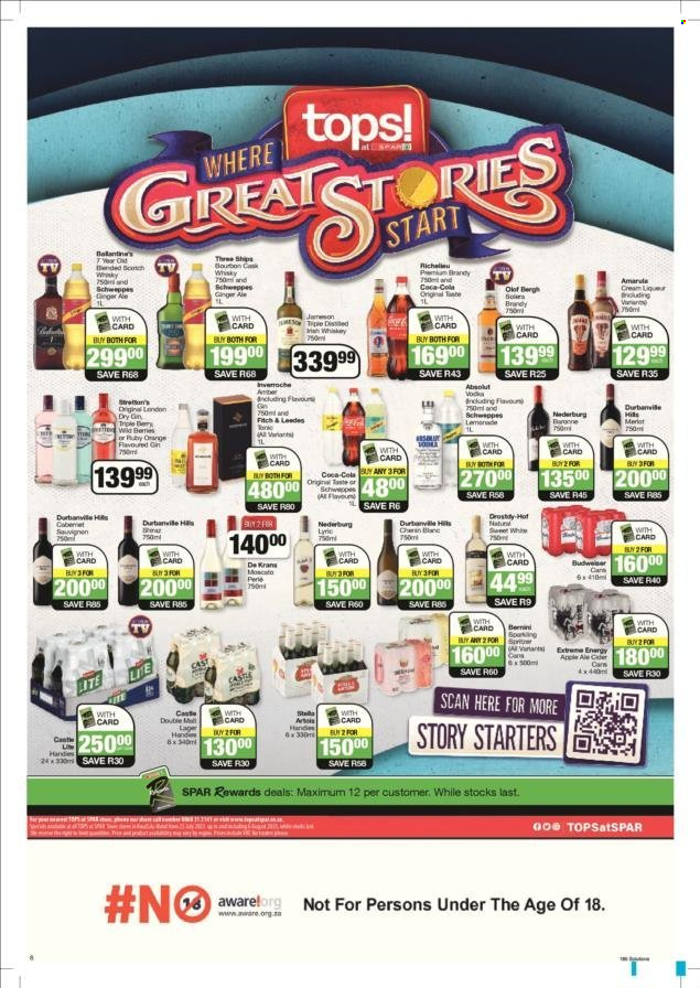 SPAR specials - 25/07/2023 - 06/08/2023. Page 8