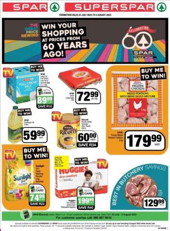 SPAR catalogue  - 25/07/2023 - 06/08/2023.