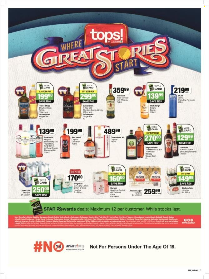SPAR specials - 25/07/2023 - 06/08/2023. Page 7